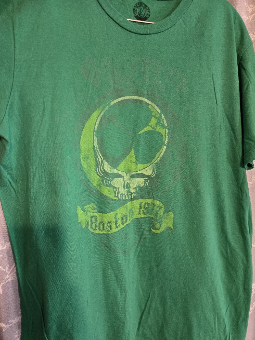 Ripple Junction Mens Green Grateful Dead Size Large - Picture 2 of 4